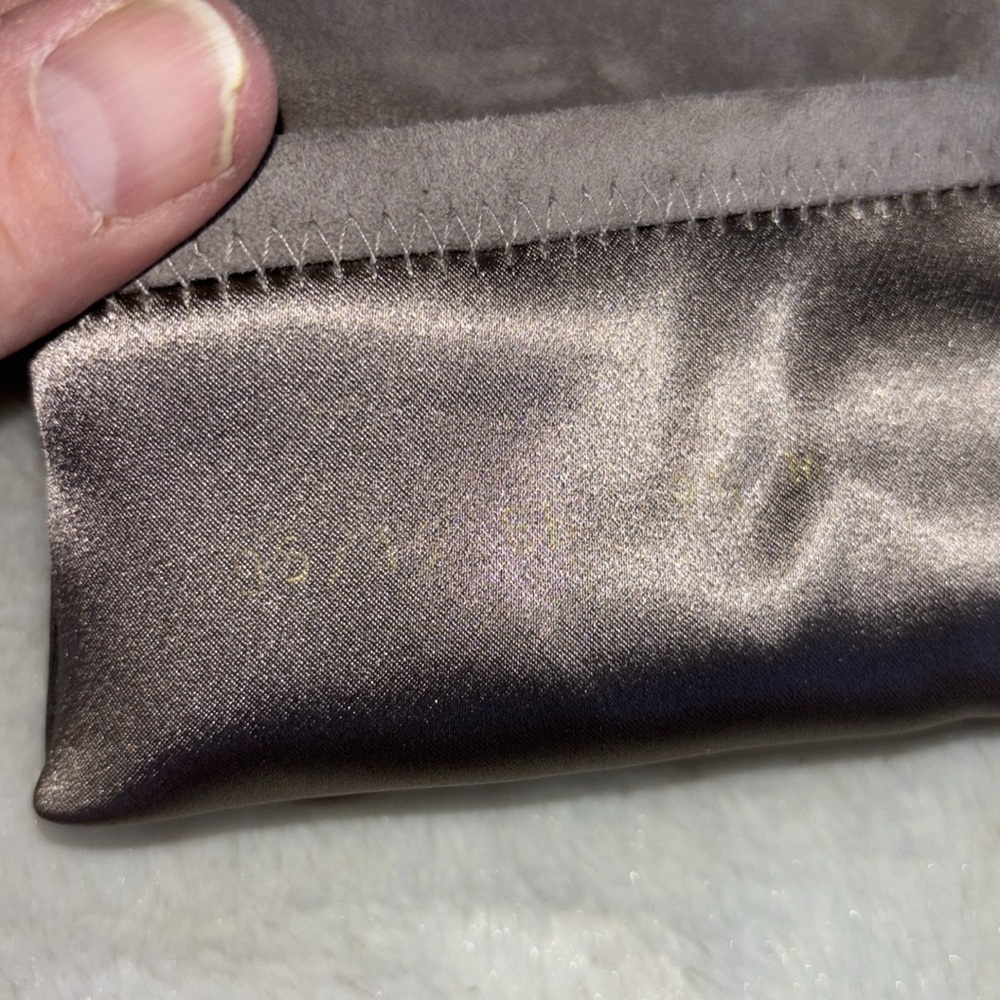 EUC Stuart Weitzman Yuliana 60 Stretch Suede Flannel Gray Boot Leather Size 9.5 - Picture 9 of 10